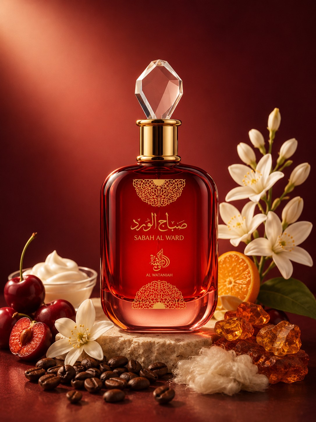 Sabah Al Ward Valentine Al Wataniah Eau de Parfum Feminino 100ml