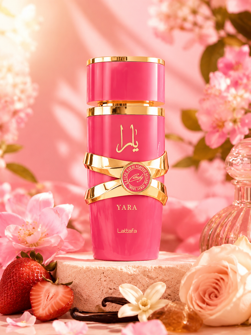 Yara Candy Lattafa Eau de Parfum Feminino 100ml