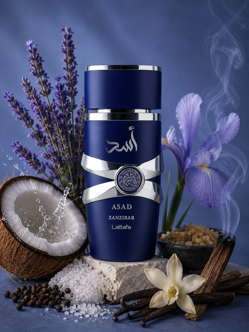 Asad Zanzibar Lattafa Edição Limitada 100ml
