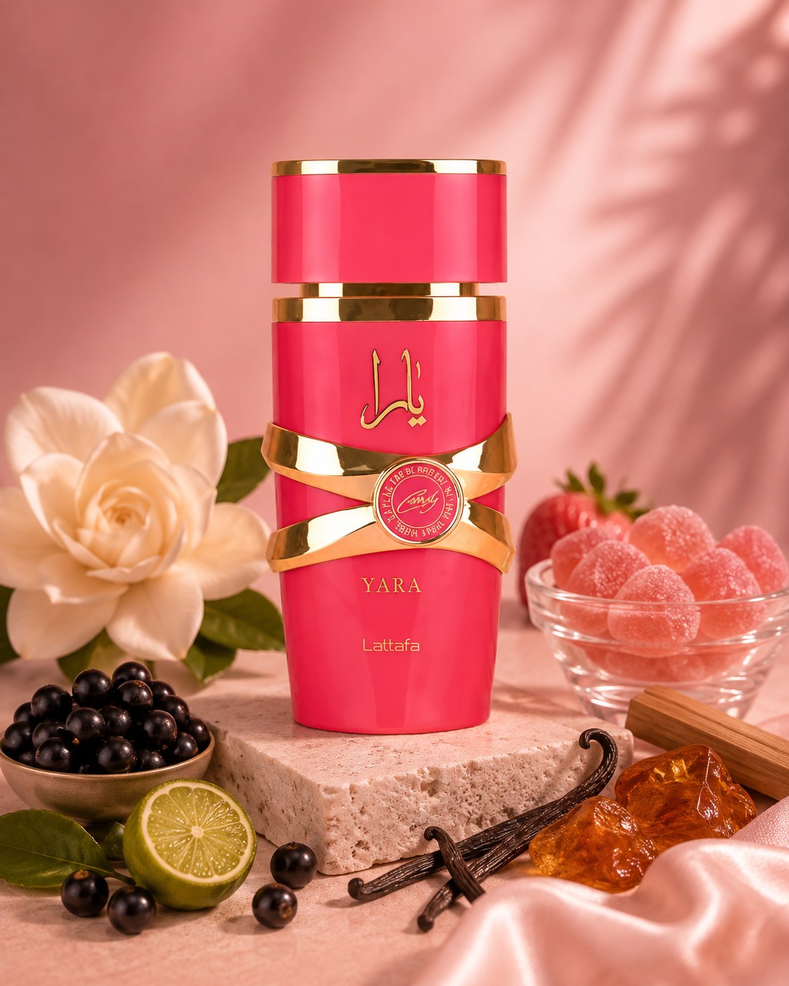 Yara Candy Lattafa Eau de Parfum Feminino 100ml
